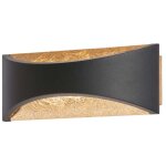Fischer&honsel - applique murale spot extrieur lampe de jardin led mtal noir ip44