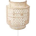 Applique murale - stile boho bali en bambou - hya naturel Applique murale - stile boho bali en bambou - hya naturel