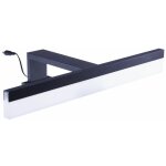 Voltman ? applique de salle de bain 78cm noire ? 16w 1280lm ? �tanch�it� ip44 ? design moderne rectangulaire ...