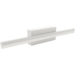Applique de salle de bain au - dessus du miroir aspen led 9w 4000k ip44 blanc