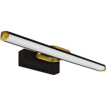 Applique de salle de bain au - dessus du miroir prymus led 7w 4100k ip44 noir