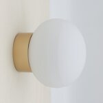 Millumine - applique salle de bain ip44 laiton mat amar