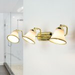 Licht - erlebnisse - applique de salle de bain r�glable mur en or grando