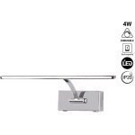 Barcelona led - applique tableau led à batterie - dimmable - 4w - 34cm - blanc chaud - chromé Barcelona led - applique tableau led à batterie - dimmable - 4w - 34cm - blanc chaud - chromé