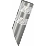 Applique torche nora inox led 1000 lumens ip44 4000k température de couleur: blanc neutre 4000k Applique torche nora inox led 1000 lumens ip44 4000k température de couleur: blanc neutre 4000k