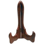 Porte - assiettes carr en bois laqu 33 x 15, 5 cm