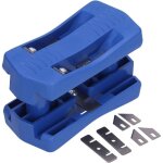 Araseur de chants double machine de bande de bordure double d�coupant la t�te manuelle de dispositif ...
