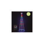 Arbre led intelligent via bluetooth et t�l�commande kiondo 1, 2m 24 fonctions rgb ip44