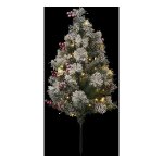 Arbre lumineux extrieur  planter h90 blanc chaud