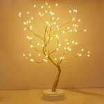 Arbre lumineux led, arbre lumineux blanc chaud, lampe arbre lumineux branches r�glables, 108 led, pour ...