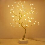 Arbre lumineux led, arbre lumineux blanc chaud, lampe arbre lumineux branches r�glables, 108 led, pour ...