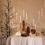 Millumine - arbre lumineux noel 1. 5 m ip44 blanc chaud avec flash 130 led Millumine - arbre lumineux noel 1. 5 m ip44 blanc chaud avec flash 130 led