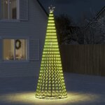 Arbre de noël lumineux conique 688 led blanc chaud 300 cm Arbre de noël lumineux conique 688 led blanc chaud 300 cm