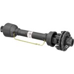 Wiltec arbre transmission t4 cardan - longueur 800 - 880 mm / 2x 1 3 / 8  6 dents & embrayage / 460 nm ...