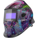 Arccaptain masque de soudage - assombrissement automatique - pour tig mig arc 1 / 1 / 1 / 1 - clart� ...