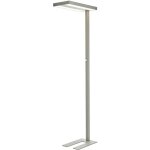 Led lampadaires de bureau � intensit� variable 'logan' en aluminium pour bureau