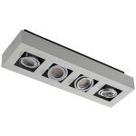 Arcchio - spot � intensit� variable 'vince' en aluminium pour couloir