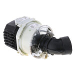Pompe de cyclage + resistance 1762650500 pour lave vaisselle beko, essentiel b, grundig, valberg , lave ...
