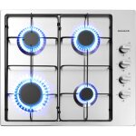 Arebos - cuisini�re � gaz de 4 flammes vitroc�ramique cuisini�re � gaz