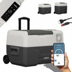 Arebos glaci�re � compresseur avec roues 27 l r�frig�rateur de voiture app