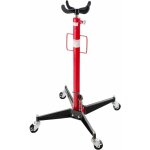 Vrin de fosse hydraulique arebos acier - 500 kg - rouge et noir - rglable en hauteur de 105  185 cm ...