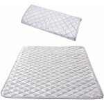 Argent 48x85 cm nappe de repassage isolante couverture de repassage  la vapeur coton tapis de repassage ...