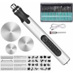 Argent stylo graveur lectrique, outils de gravure, mini gravure carve outil, stylos lectriques de gravure ...