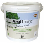Houillres de crujouls - argil paint - peinture  l'argile blanc seau de 1, 5kg