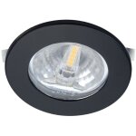 Aric - spot encastr� � led s1200 - g4 - 1. 8w - 3000k - noir 51340
