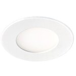 Aric - spot encastr� rond flat led 5 - 5 watts - 4000 degr�s kelvin - blanc 50359