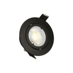 Arlux lighting - kit 3 spots noirs encastrables jade orient. module 5w, 2 - cct, 400lm, �83