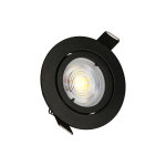 Arlux lighting - kit 3 spots noirs encastrables jade orient. module triac 5w, 4000k, 400lm, �83