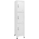 Armoire � casier avec 3 compartiments 38x45x180 cm