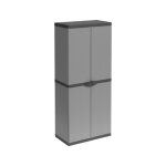 Armoire haut porte - balais meuble d'ext�rieur et d'int�rieur 2 portes cabine de douche balcon