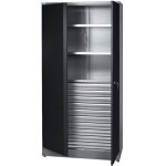 Armoire haute / pour mat�riel k�pper 70599, 180 x 91 x 45 cm, 2 �tag�res robustes d'une capacit� de charge ...