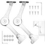 Armoire meuble ascenseur r�glable de charni�re de support de couvercle 2 pcs pour armoires, dessus de ...