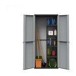 Armoire �ponge en balai r�sine 68 x 38 x 164 h