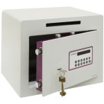 Arregui ? coffre - fort � code et cl� 150040sl ? double s�curit� avec p�nes anti - scie ? fente anti ...