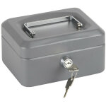 Arregui elegant caisse  monnaie et billets  cl pour ranger et transporter l'argent, caisse en acier ...