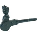 Arr�t acier pr�peint, h. 60 x l. 15 x p. 120 mm - afbat