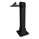 Store menuiserie - arrt automatique, noir, hauteur 320, ep. 28  86, aluminium, avec embase, pour portail ...