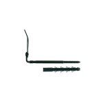Arr�t et tourniquet de volet battant a8568 � visser - 250 mm - ing fixations