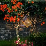 Arrosoir solaire de jardin, grandes lanternes solaires d'extrieur  suspendre avec tanchit ip65, ...