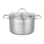 Arthur martin - am0073 marmite 32 cm avec couvercle ? acier inoxydable ? tous feux dont induction