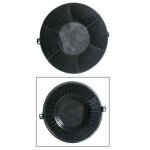 Arthur martin electrolux faure - filtre charbon type 48 amc037 d'origine 235x30 mm (484000008783, 480122101262 ...