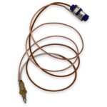 Arthur martin electrolux faure - sos accessoire thermocouple long. 500mm pour four, cuisinire 3570653067, ...