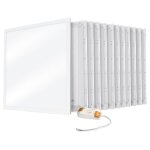 Lot de 15 dalles led plafond 32w eq 400w 600x600 garantie 3 ans temp�rature de couleur: cct