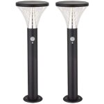 Arum lighting - 2 bornes solaires benidorm forte luminosité avec détecteur de présence - h50cm Arum lighting - 2 bornes solaires benidorm forte luminosité avec détecteur de présence - h50cm