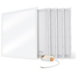 Arum lighting - lot de 5 dalles led 60x60cm 32w eq 400w cct garantie 3 ans