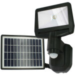 Projecteur ext�rieur solaire led esteban ? d�tecteur, 850 lumens